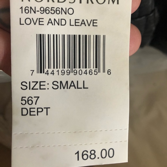 NWT Floral Printed Faux Leather Moto Jacket Vegan - Picture 7 of 7